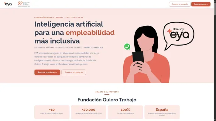 Fundación Quiero Trabajo: EYA